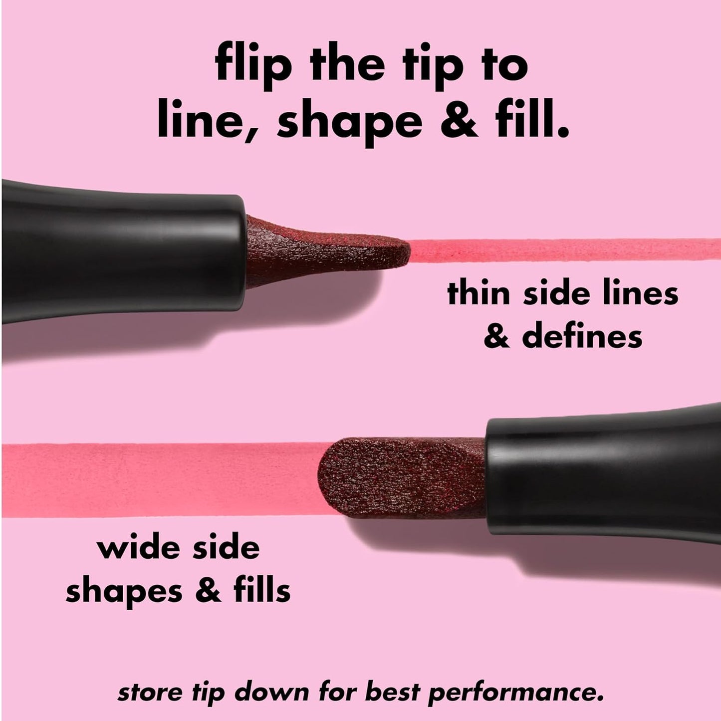 e.l.f. Main Stain Lip Marker, Lip Stain to Line, Define, Contour & Fill for Long-Lasting & Transfer-Resistant Color, Vegan & Cruelty-Free, Chai Me