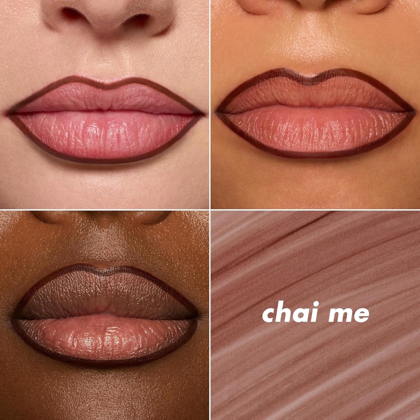 e.l.f. Main Stain Lip Marker, Lip Stain to Line, Define, Contour & Fill for Long-Lasting & Transfer-Resistant Color, Vegan & Cruelty-Free, Chai Me